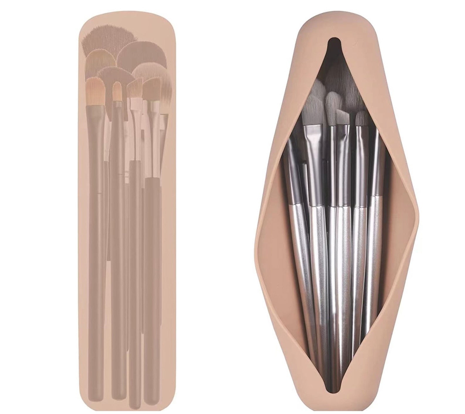 Makeup Brush Organizer Bag